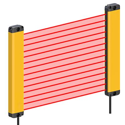 Ultra-thin light curtain BOM side series
