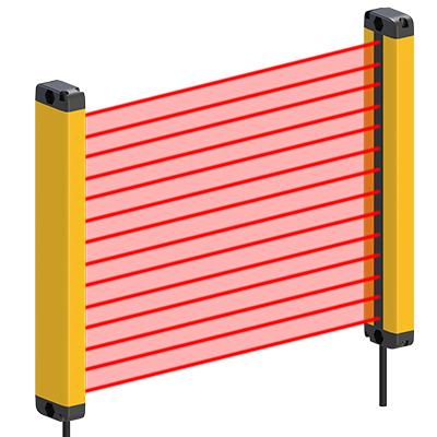 Ultra-thin light curtain BOL front series